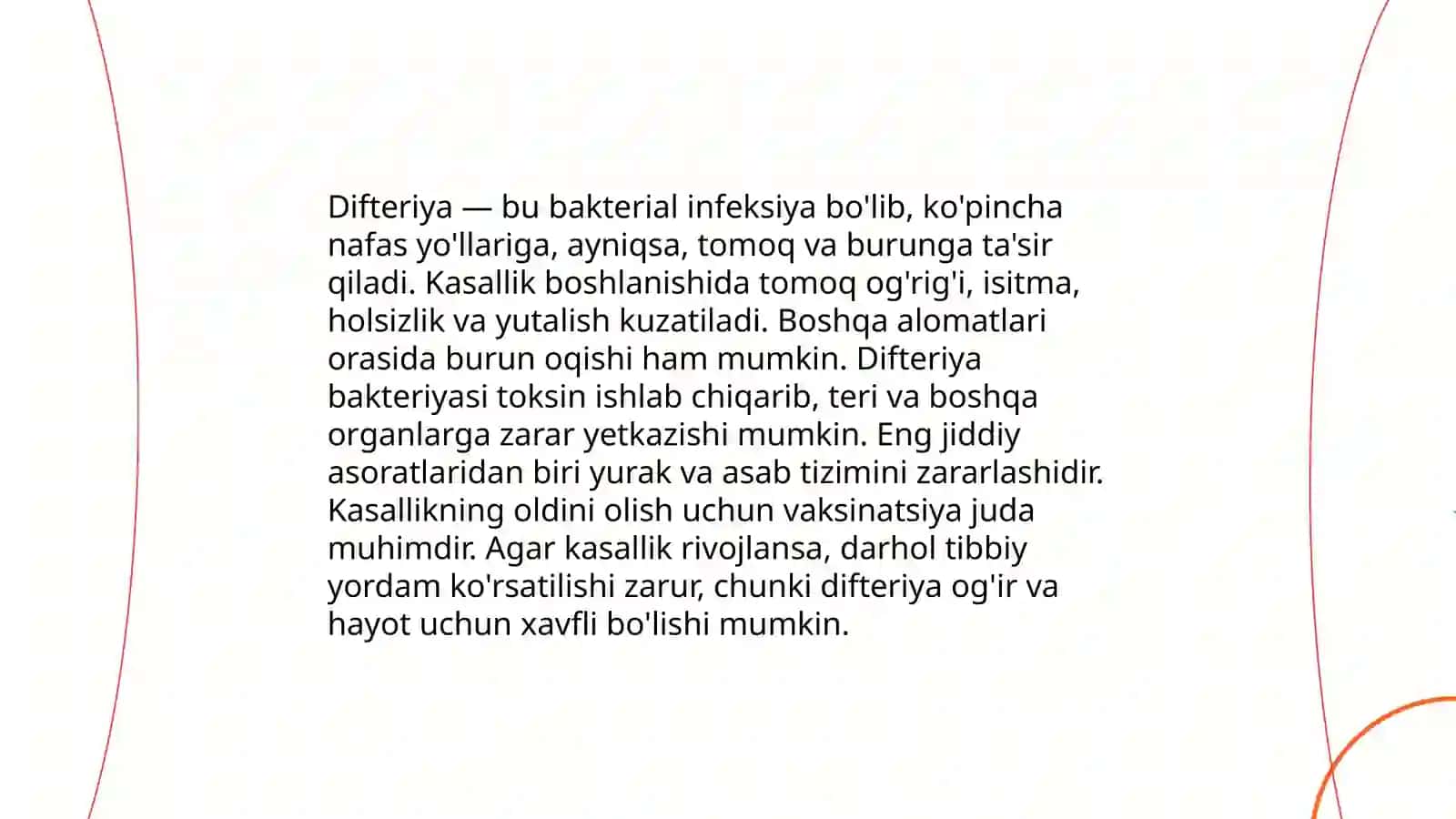 Difteriya kasalligi haqida tushuncha 4