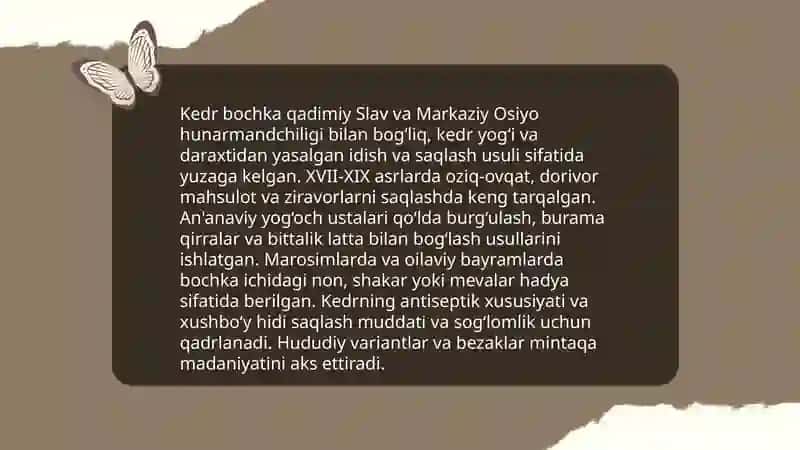 Kedr bochka 4