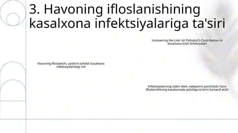 Havodagi Bakterial Ifloslanishning Ahamiyati 4