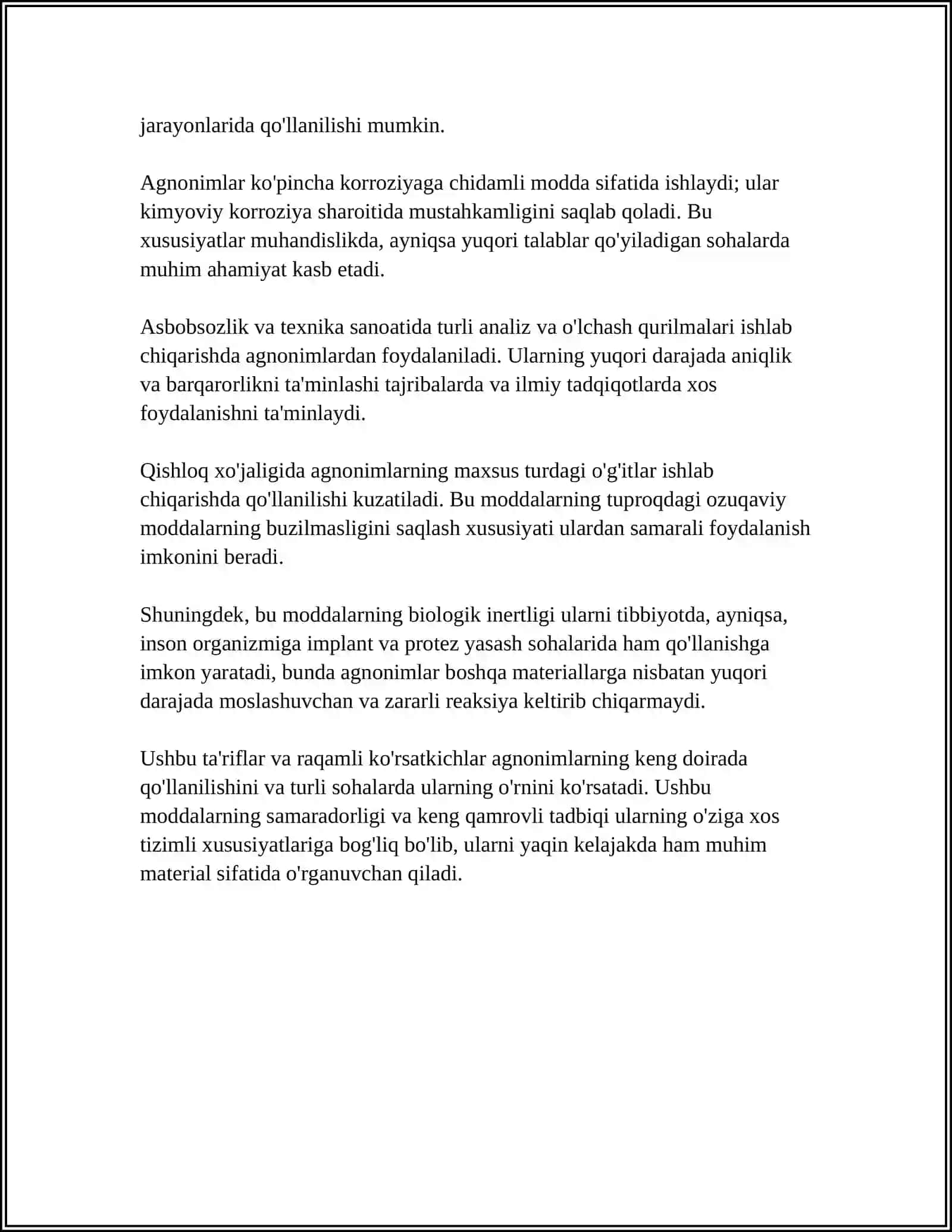 Agnonimlar Haqida Ma'lumot va Misollar 4