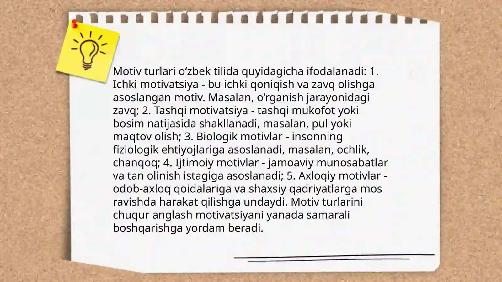 Motiv klassifikatsiyasi 4