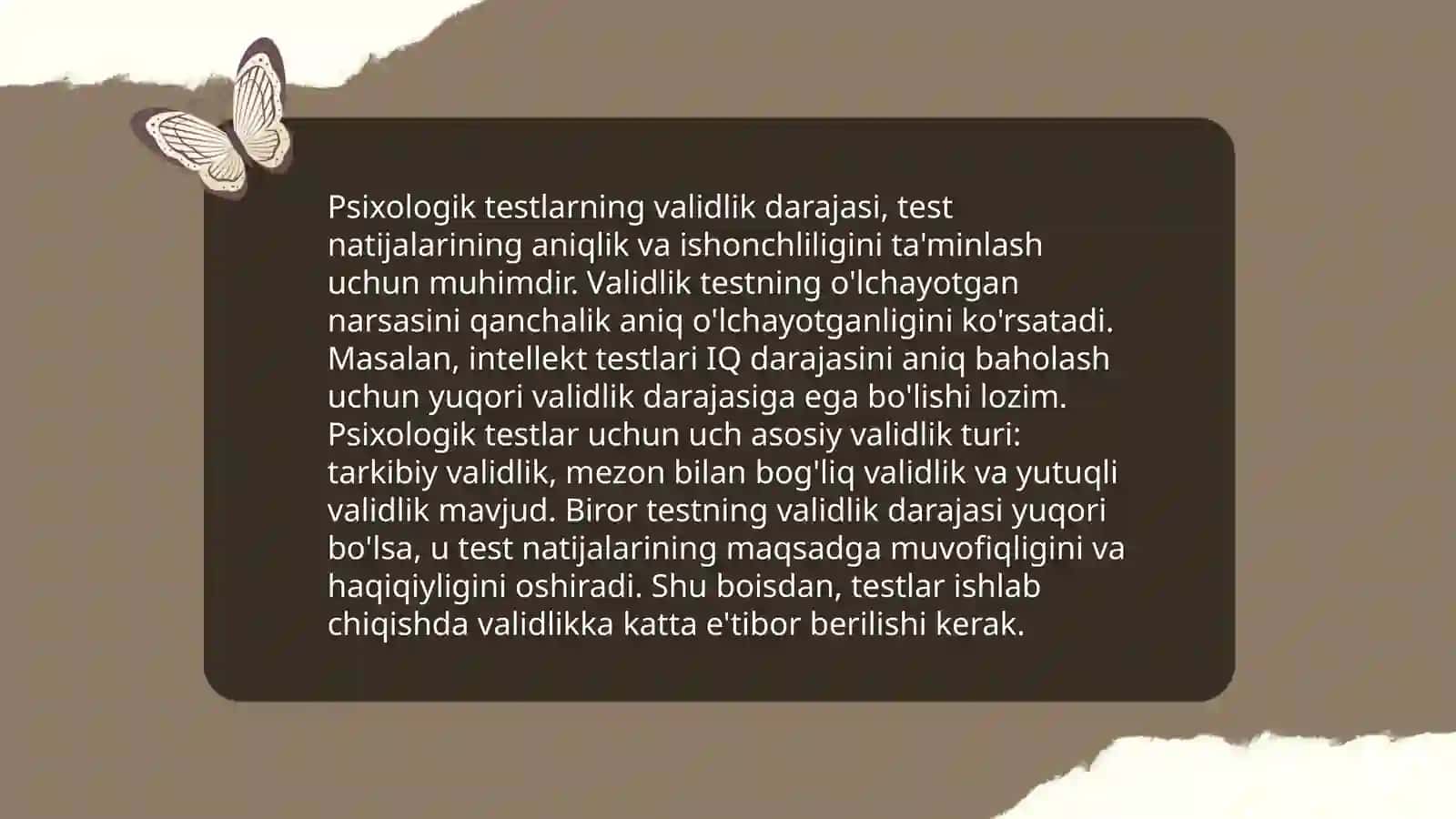 Hozirgi zamon qsihalo‘giyasida testlarning dolzarb muammolari 4