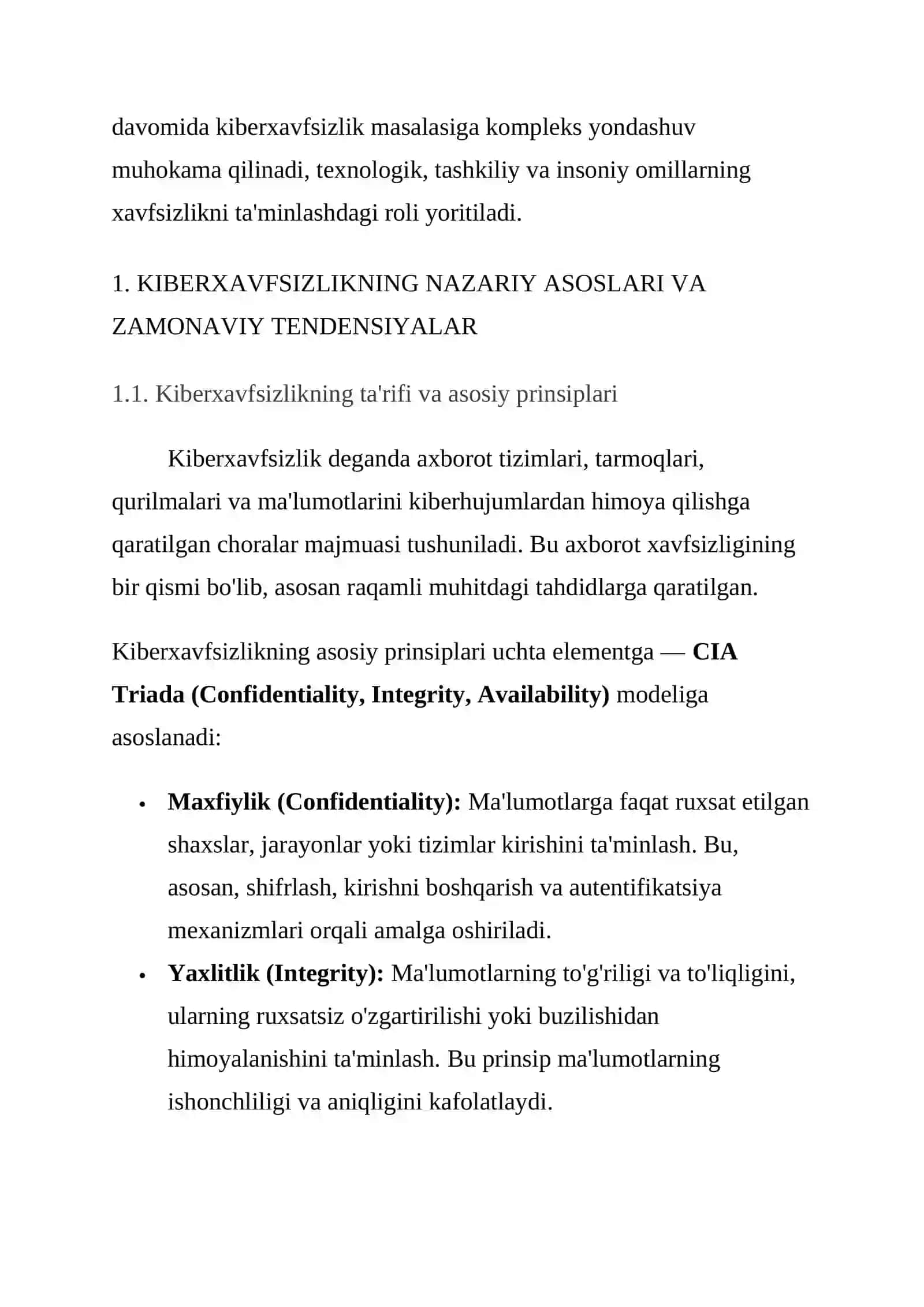 Kiberxavfsizlik zamonaviy tahdidlar va himoya usullari 4