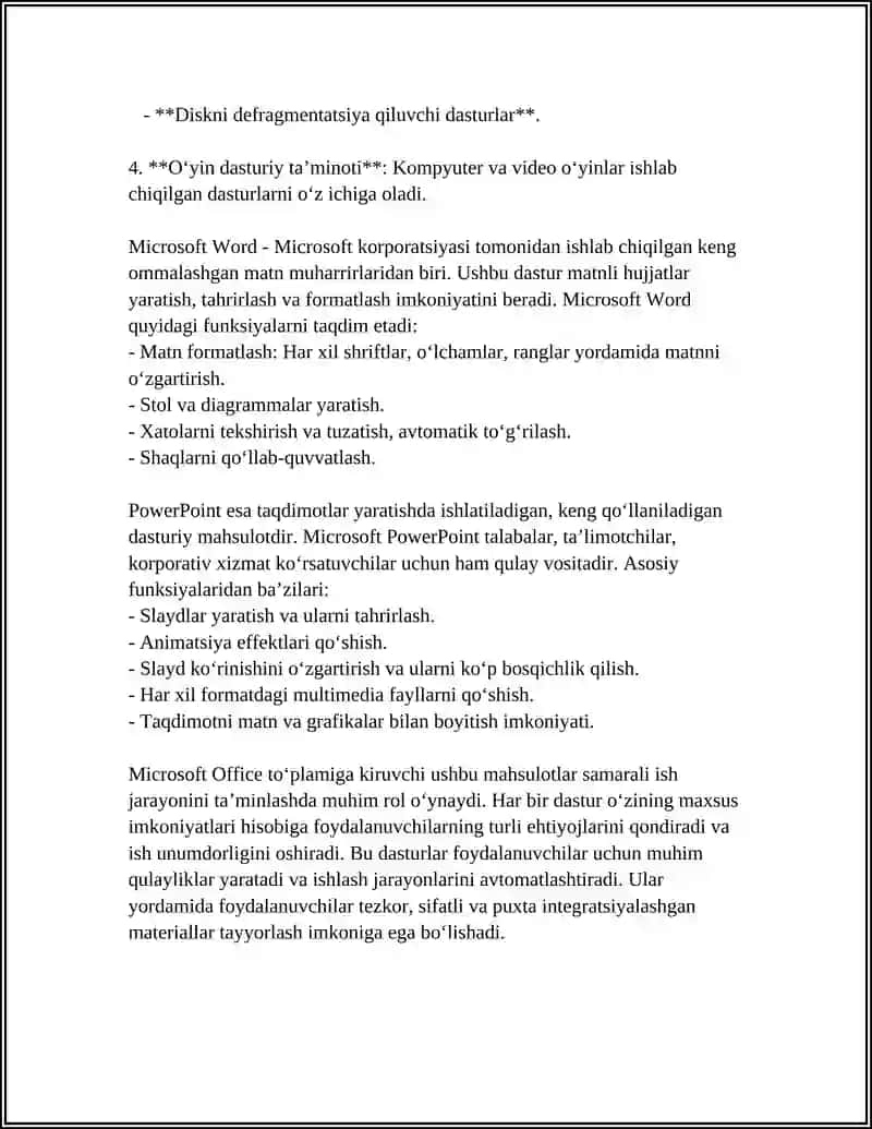 MICROSOFT WORD MATN MUHARRIRI 4