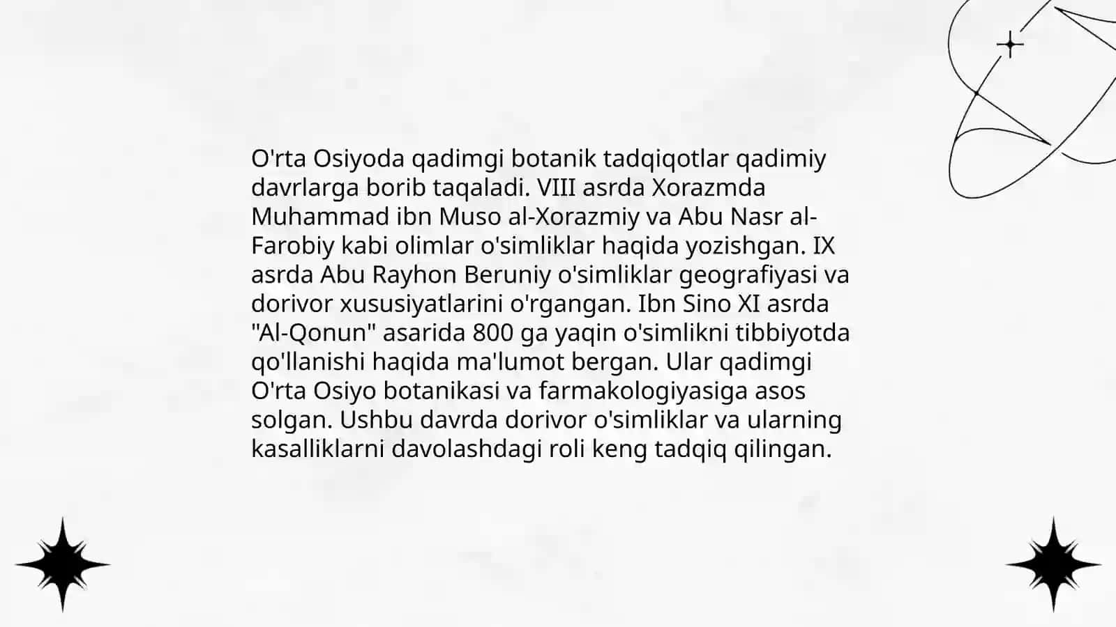 Markaziy Osiyoda botanika fanining rivojlanishi 4
