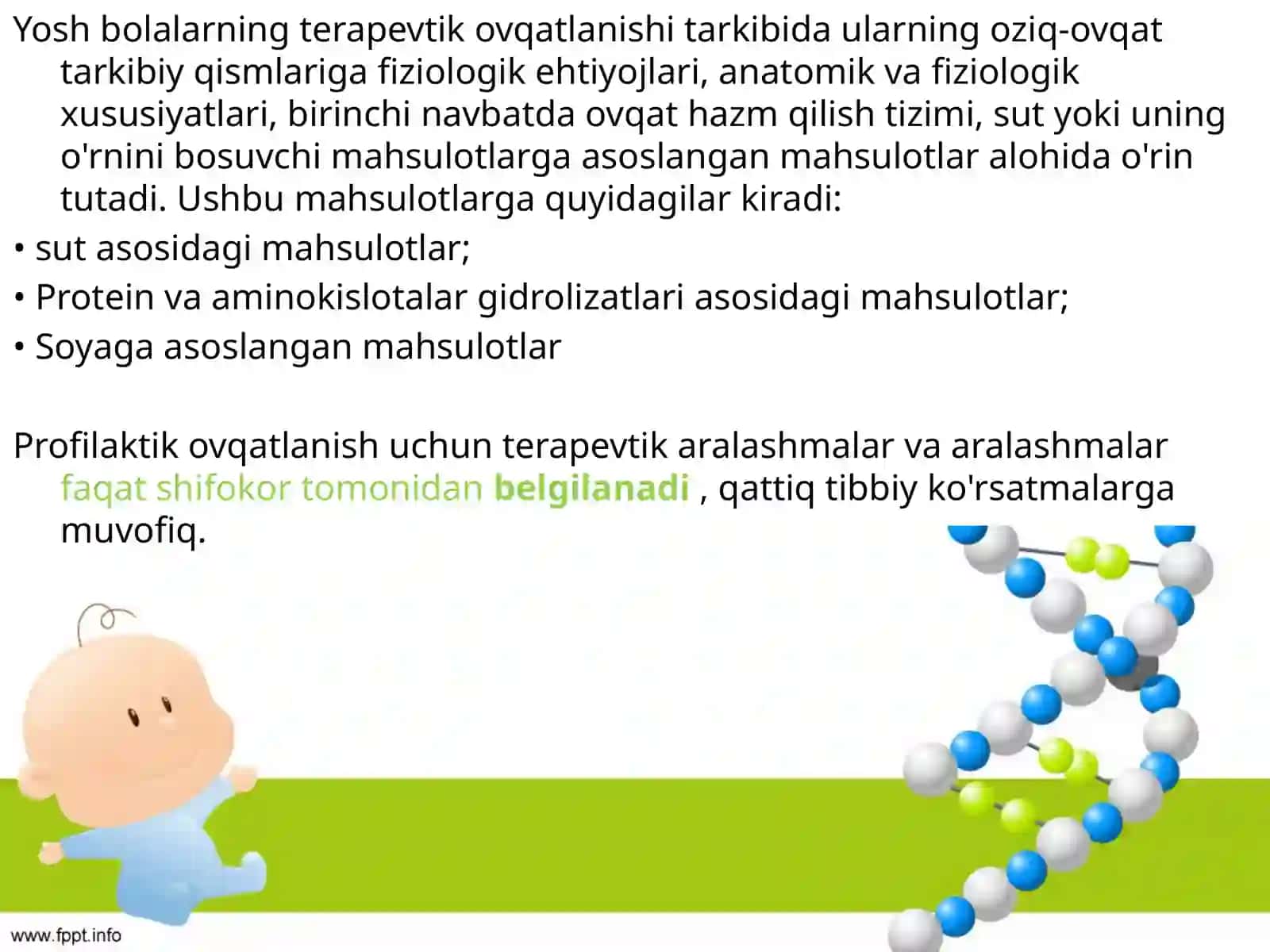Ovqatlantirish bo'yicha ko'plab tavsiyalar 4