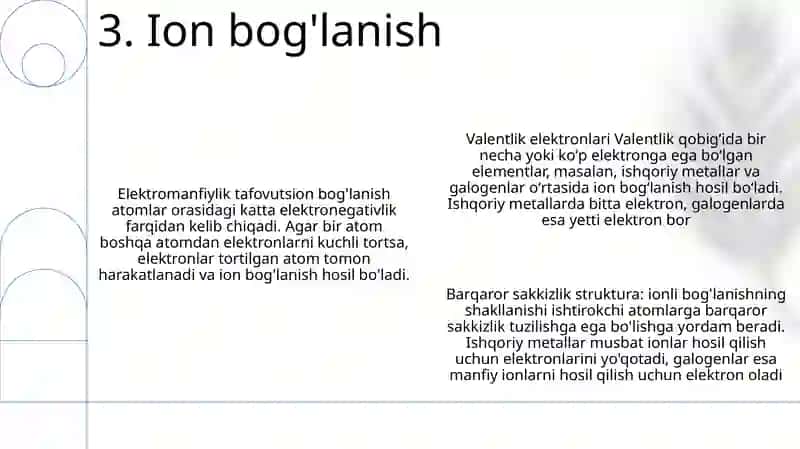 Kimyoviy Boğlanishning Hosil Bõlishi 4