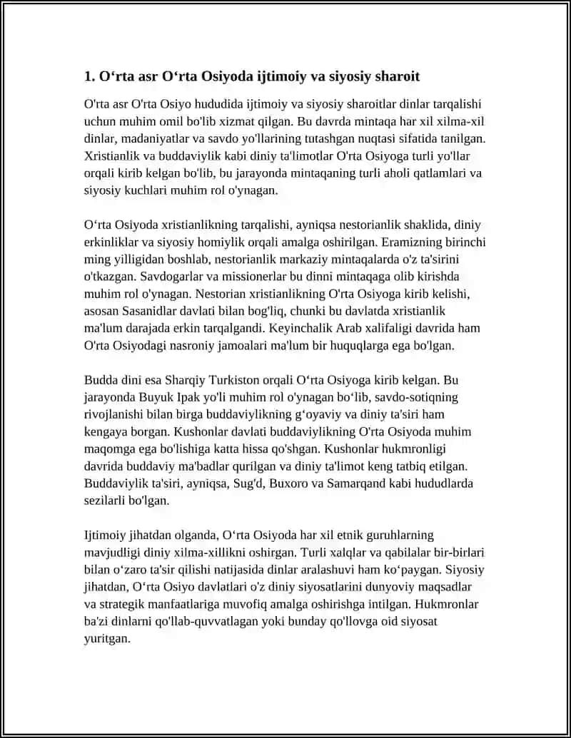 OʻRTA OSIYODA XRISTIANLIK VA BUDAVIYLIK DINING KIRIB KELISHI 4