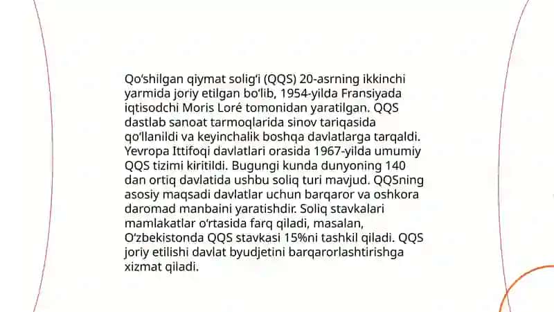 Qo'shilgan qiymat solig'i 4