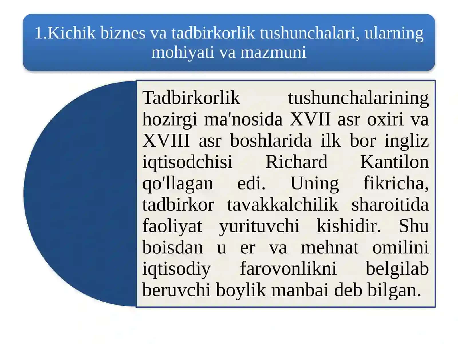 Kichik biznes va tadbirkorlik 4