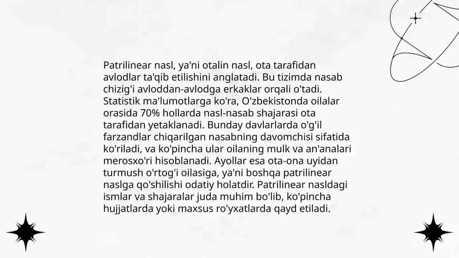 Insoniyatning tarixiy rivojlanishida patriarxat davri 4