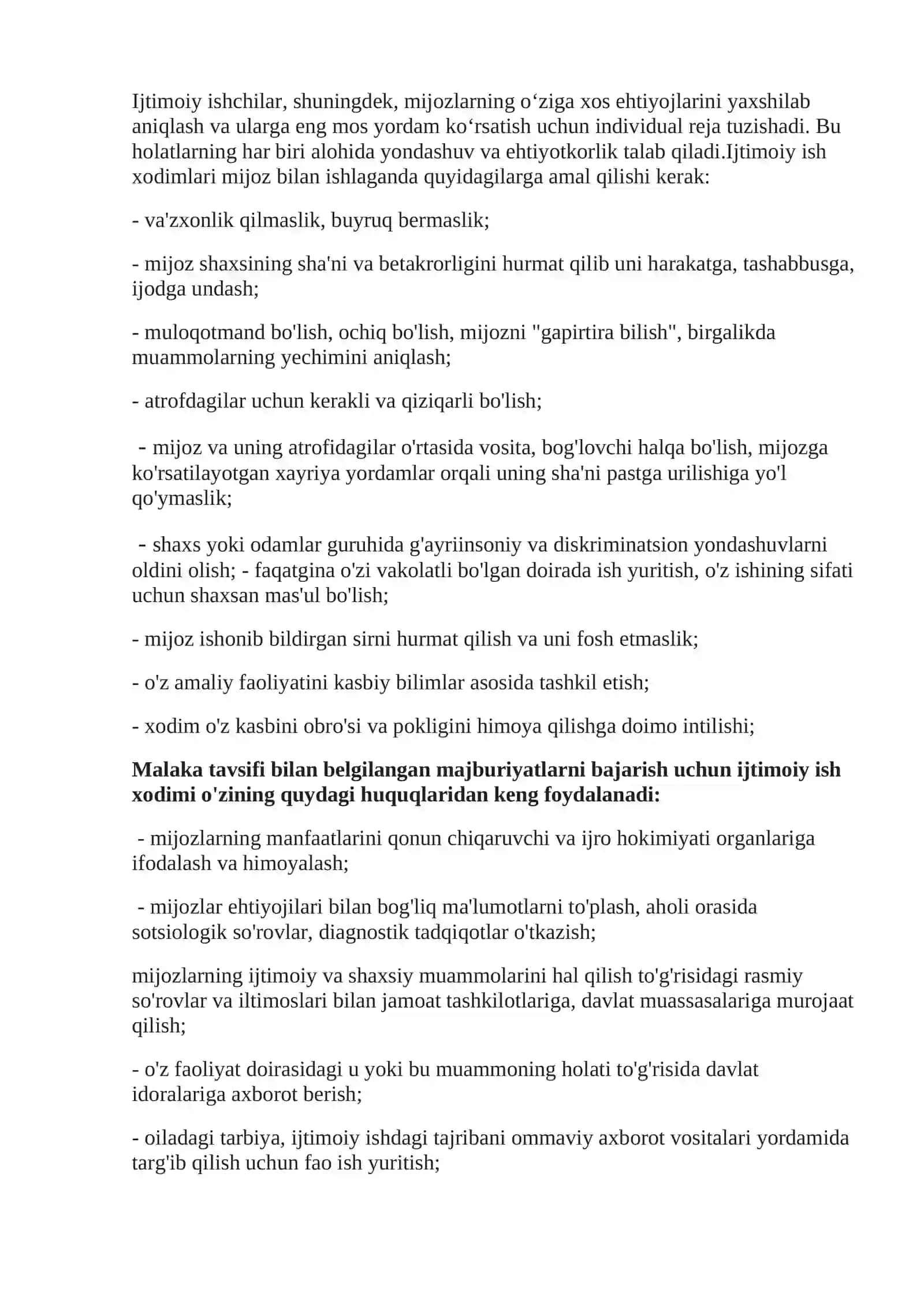 "Mijozni imkoniyatlar bilan ta’minlash yondashuvi (Empowerment)" 4