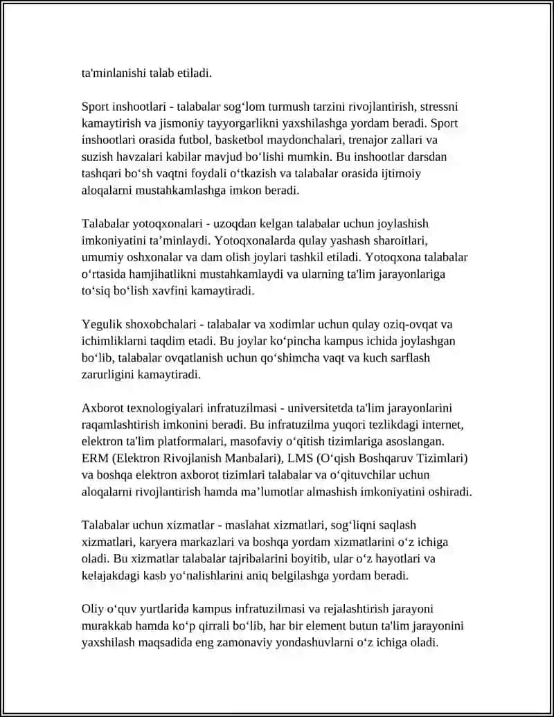 OLIY O‘QUV YURTLARI (COMPUS) 4