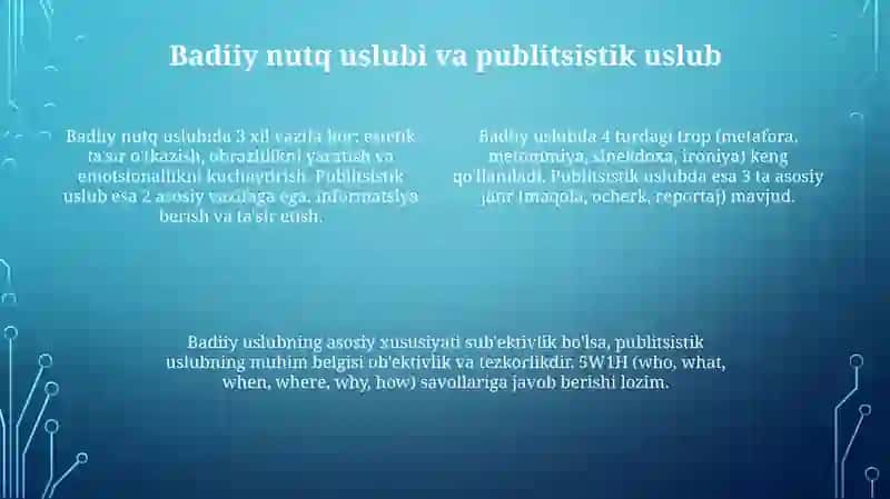 O‘zbek stilistikasi 4