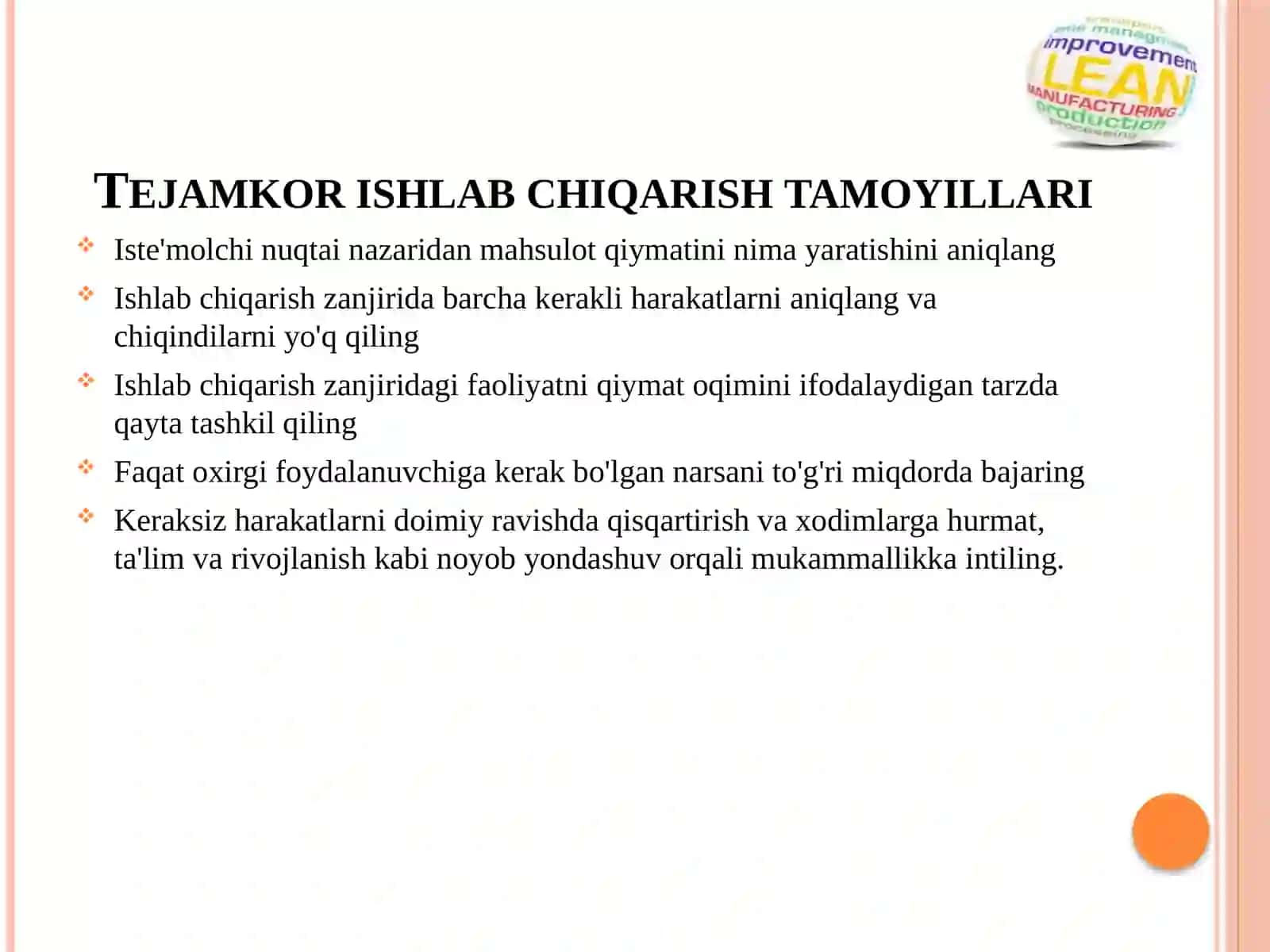 Toyota ishlab chiqarish tizimi 4