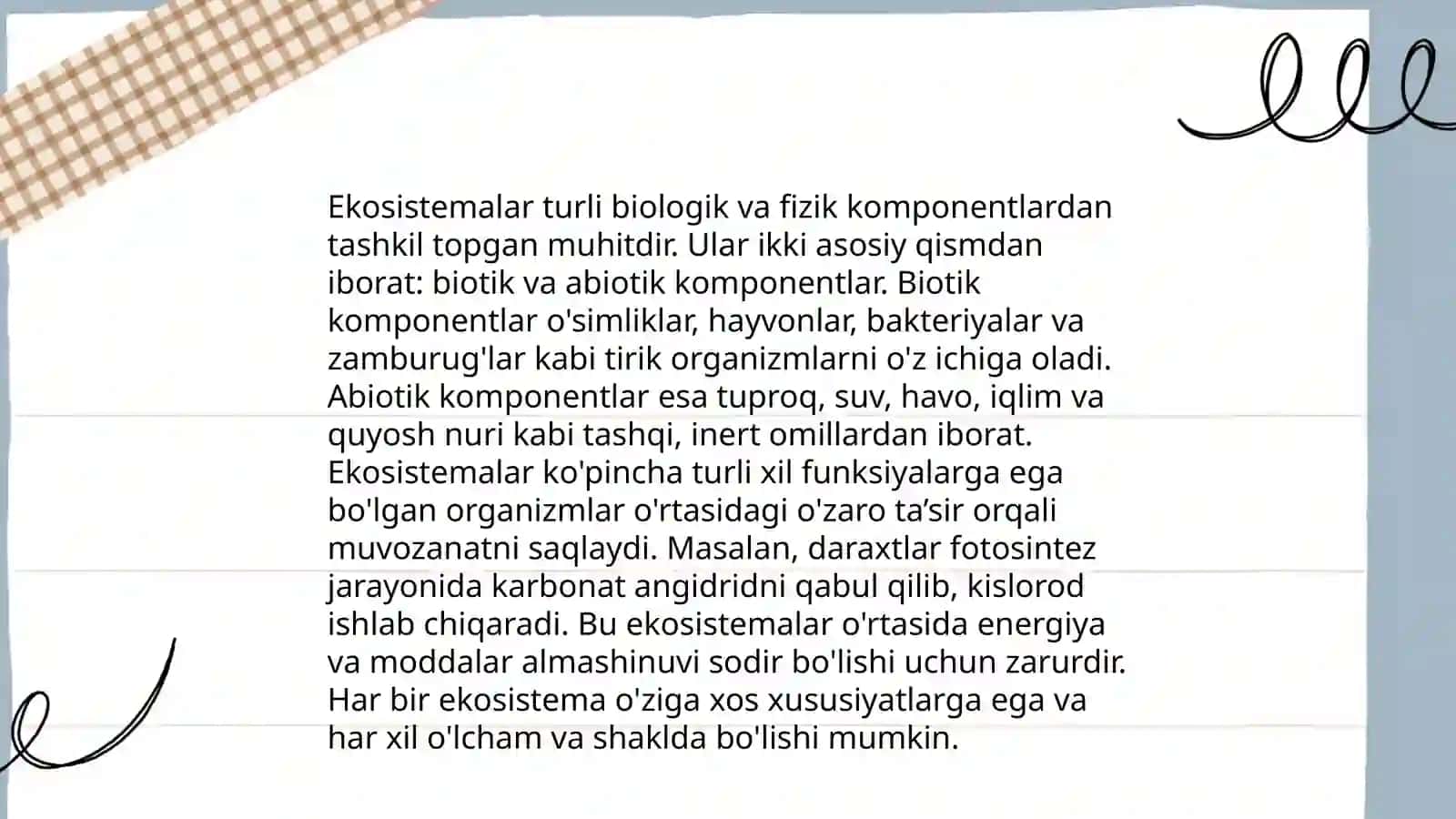 Muhit va ekologik omillar 4