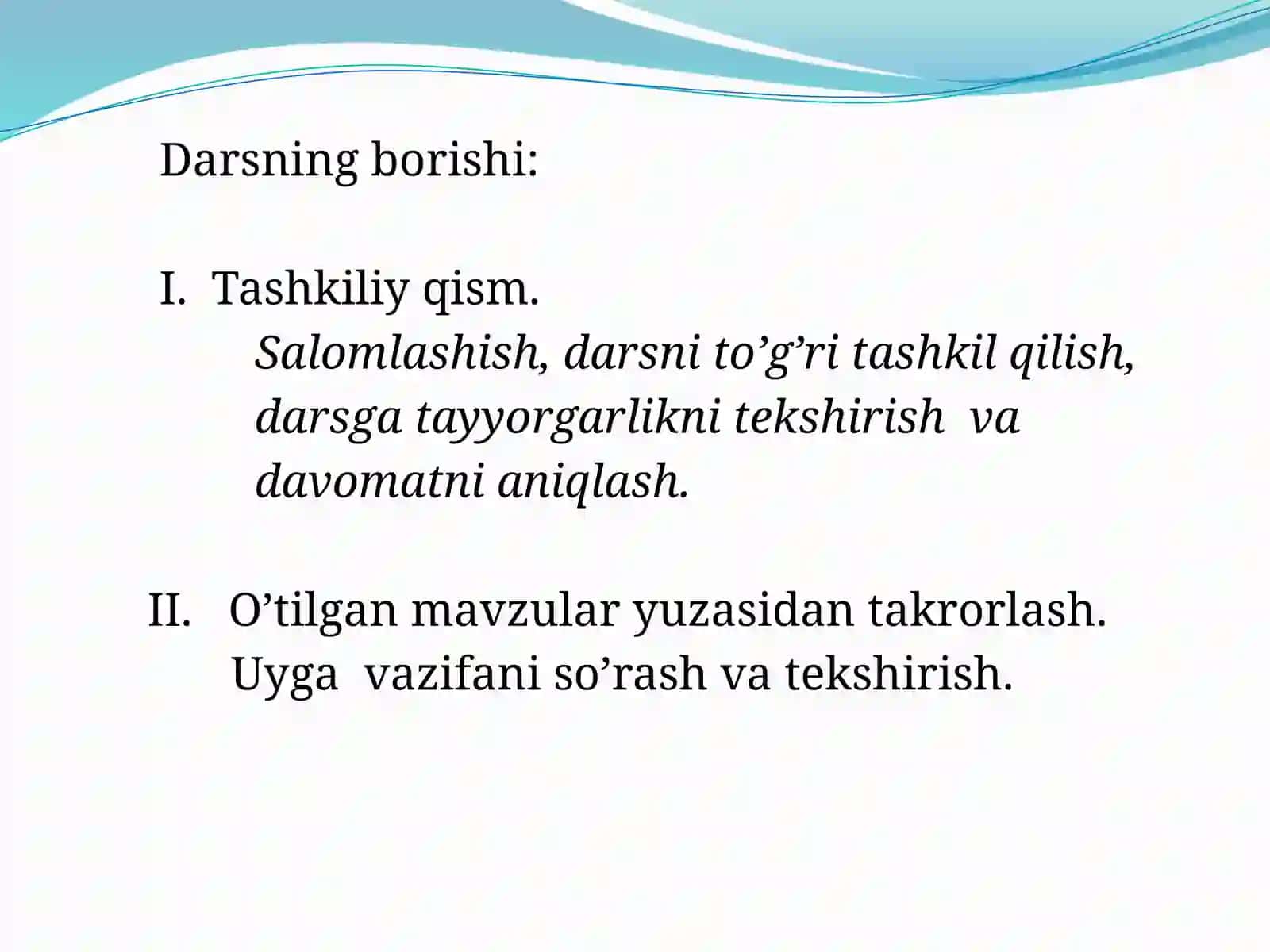 Fe’lning yasalishi 4
