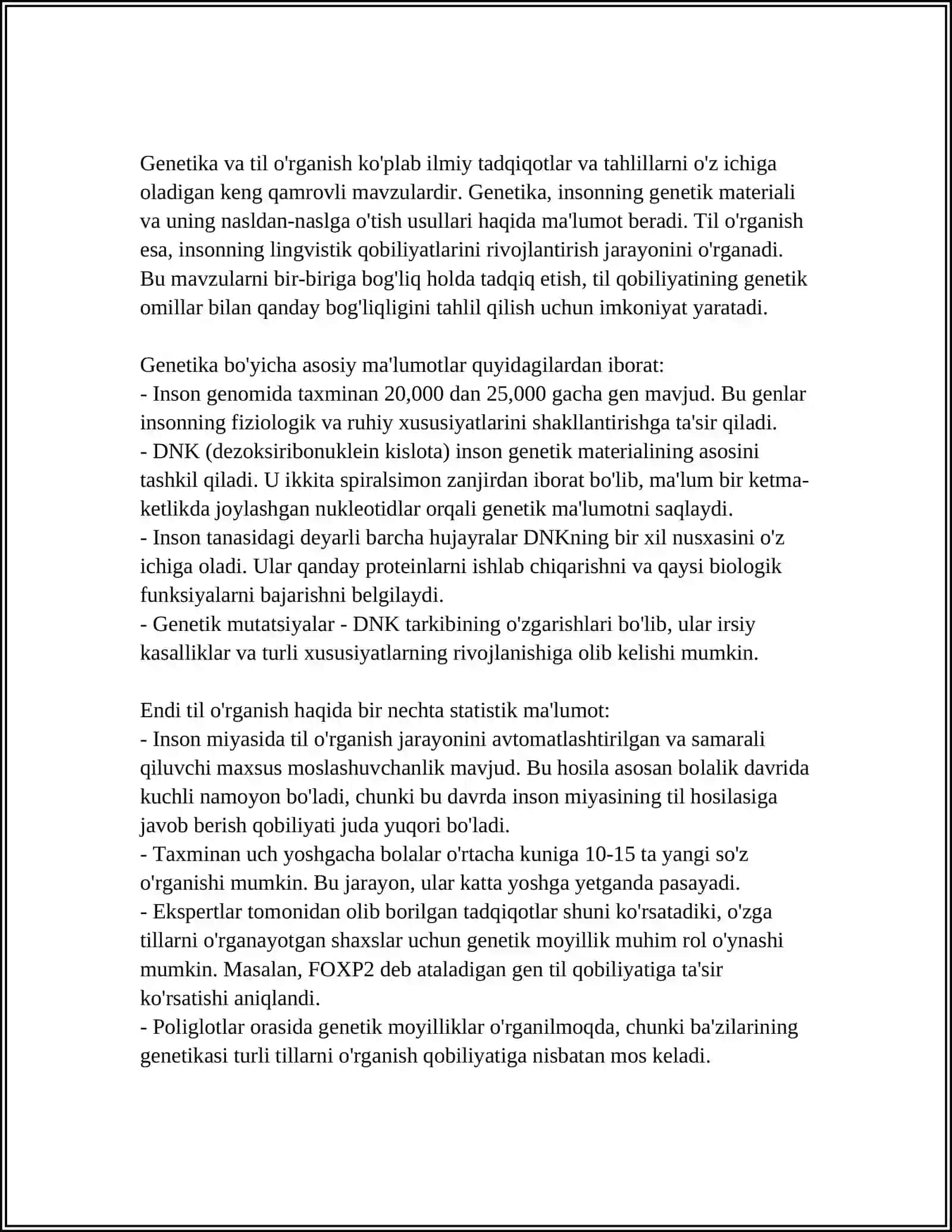 TILARNING MARFALO'GIK TASNIFI VA GENETIKA 4