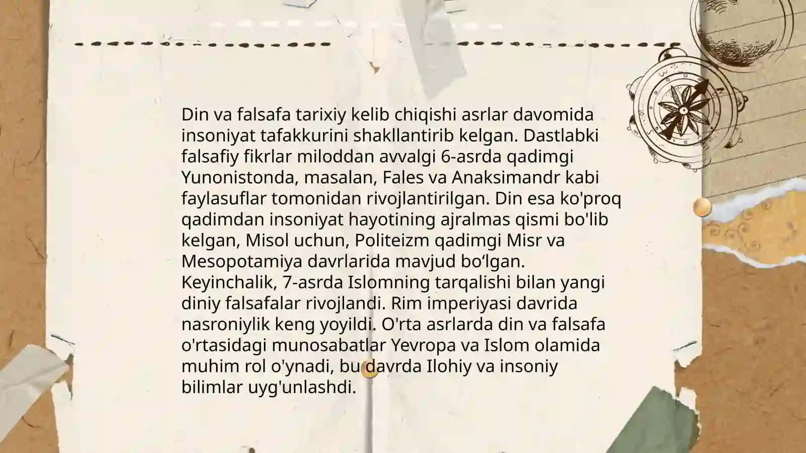 Din va falsafa oʻrtasidagi munosabatlar 4