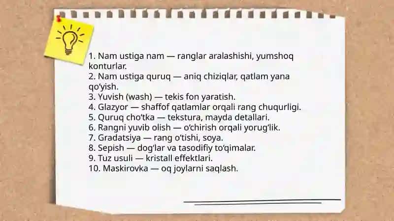 Tasviriy faoliyat turlari 4