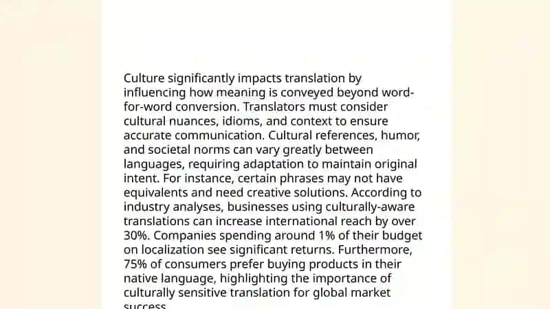 Translation conversational style texts (monologues) 4