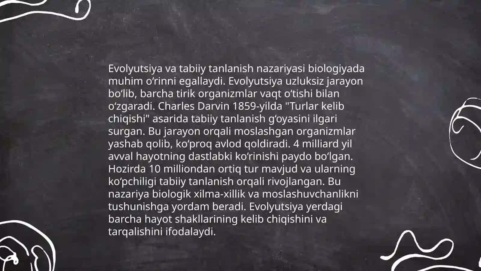 Evolutsion ziddiyatlar tushunchasi 4