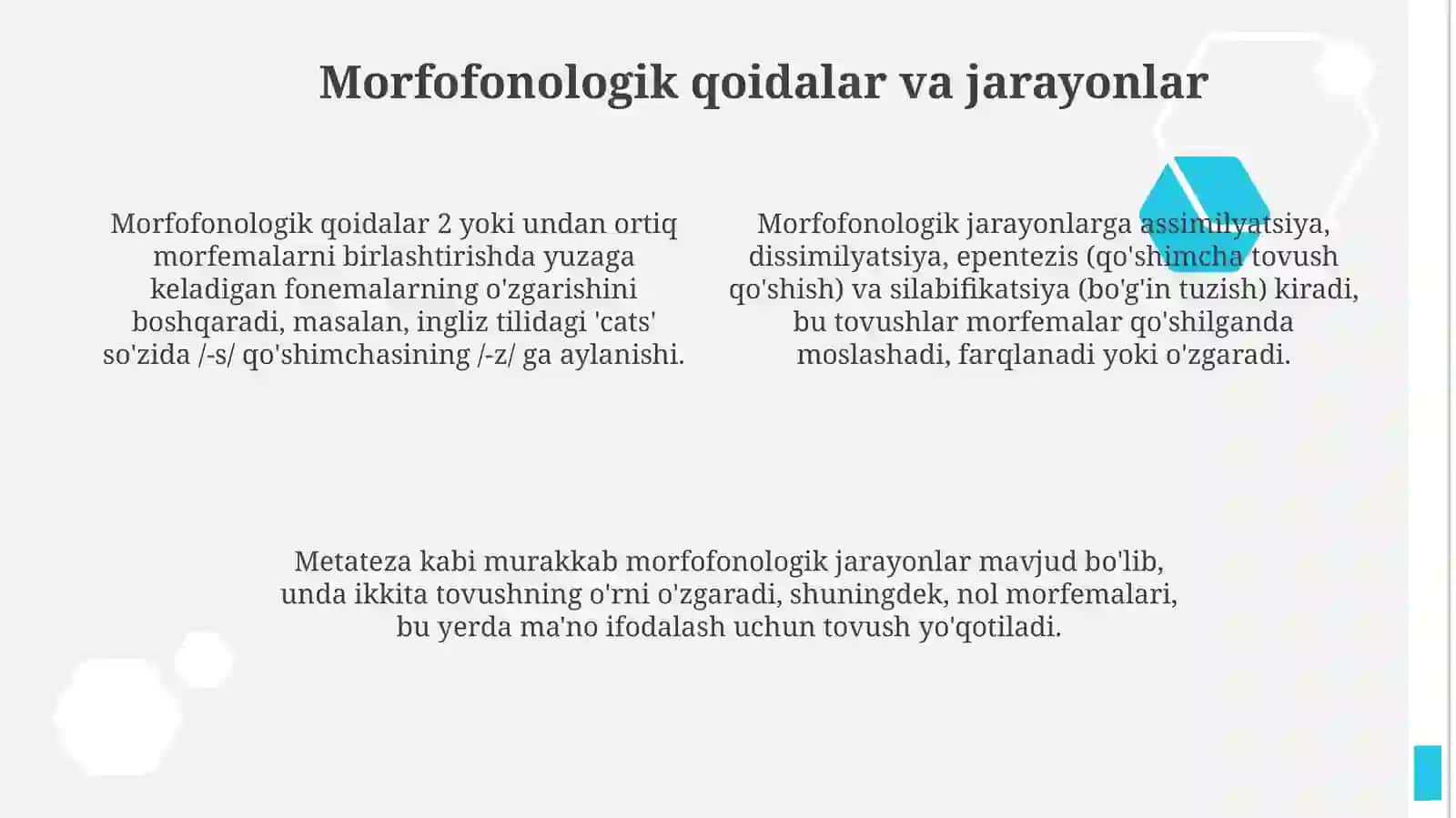 Morfonologiya haqida 4