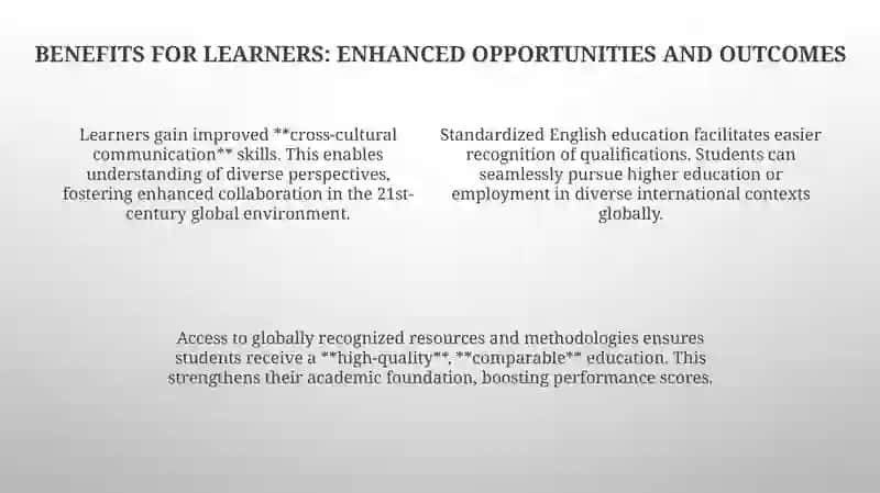 Global Consistency in English Language Education 4