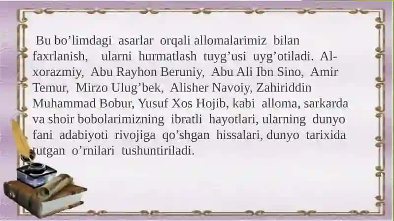 “Ajdodlarimiz-faxrimiz” 4