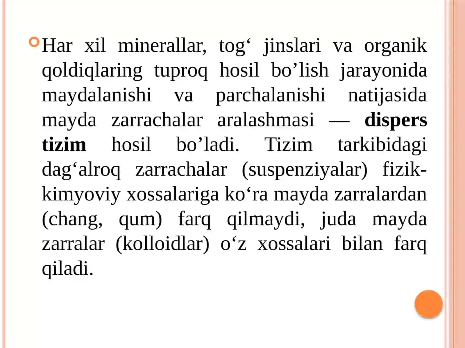 TUPROQNING KOLLOIDLARI 4