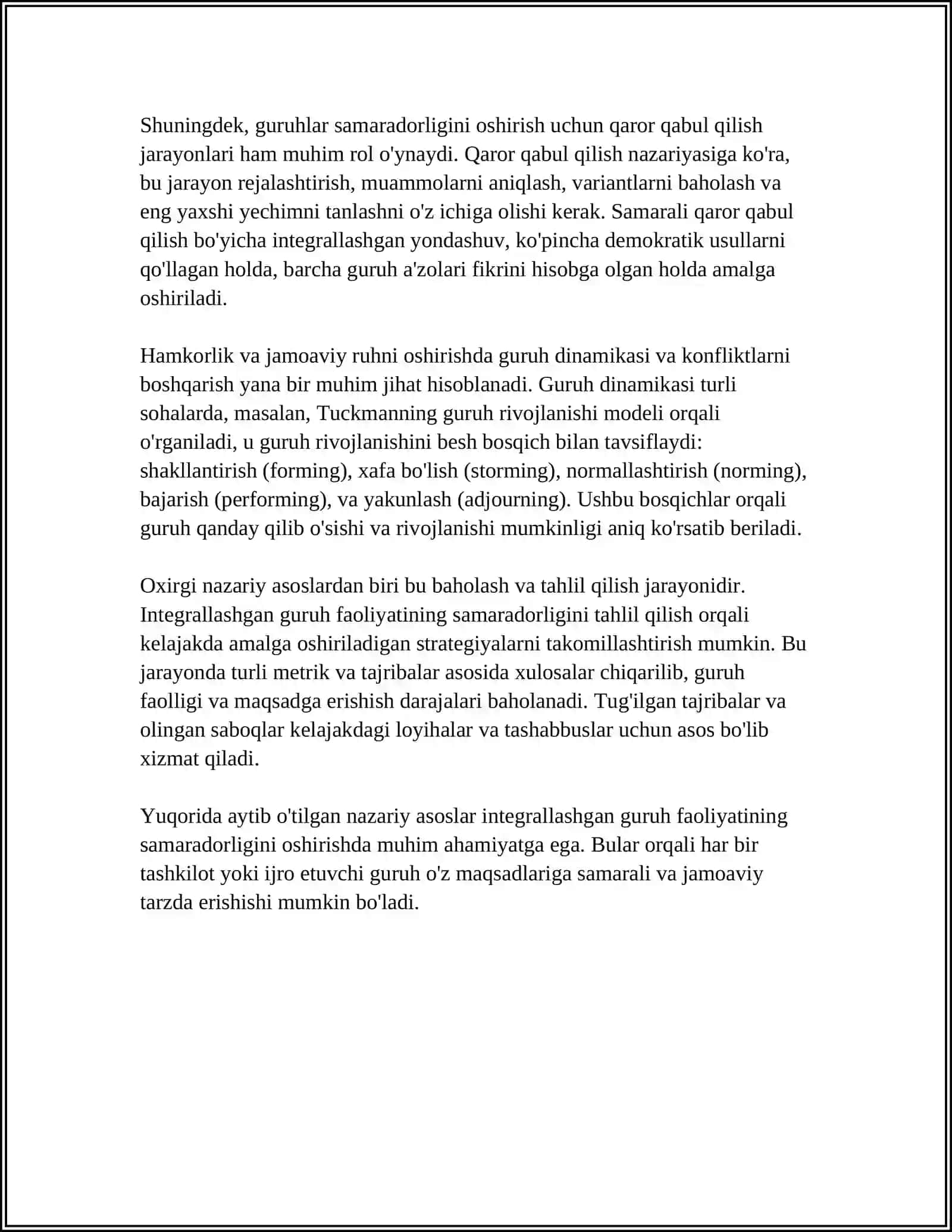 QISQA MUDDATLI GURUXLAR FAOLIYATINI QIYOSIY TAHLILI 4