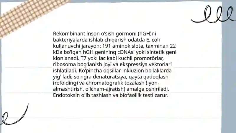 Mikroorganizmlardan olinadigan oqsillar 4