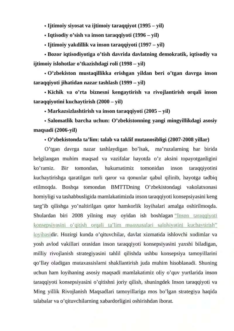 Inson taraqqiyoti konsepsiyasi 4