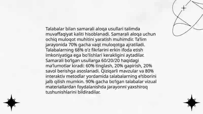 Pedagogik texnika va o‘qituvchilik mahorati 4