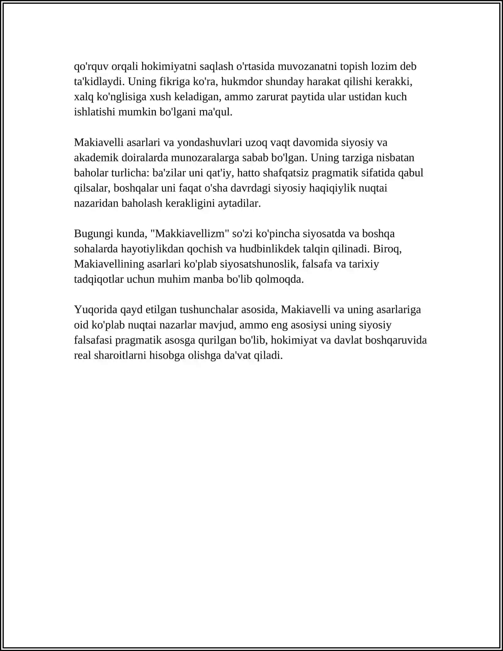 MAKIAVELLINING "*XUKMDOR" ASARI 4