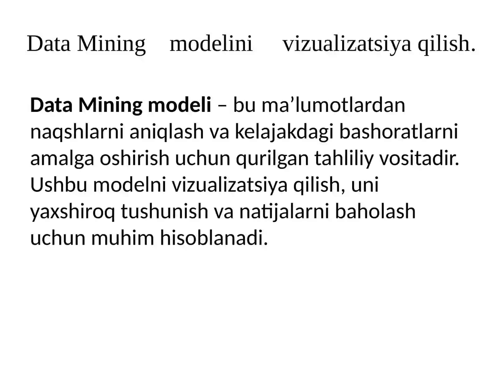 Vizualizatsiya usullari.Vizualizatsiya sifati 4