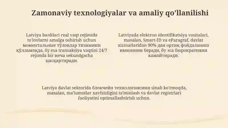 Latviya:Raqamlimoliyatizimi 4