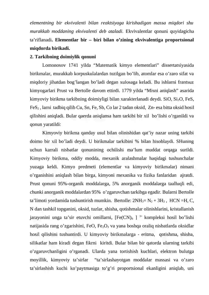 Miqdoriy qonunlar davri 4