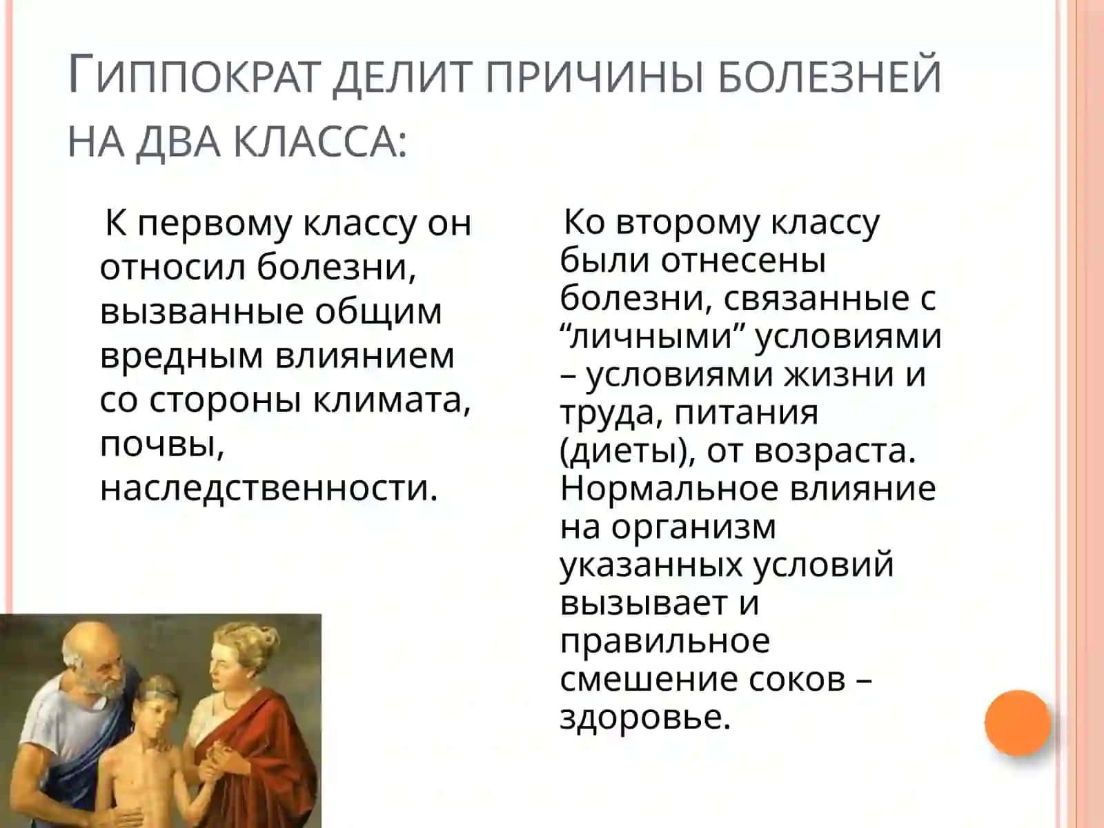 Медицина Древней Греции. Гиппократ. Гиппократовсборник 4