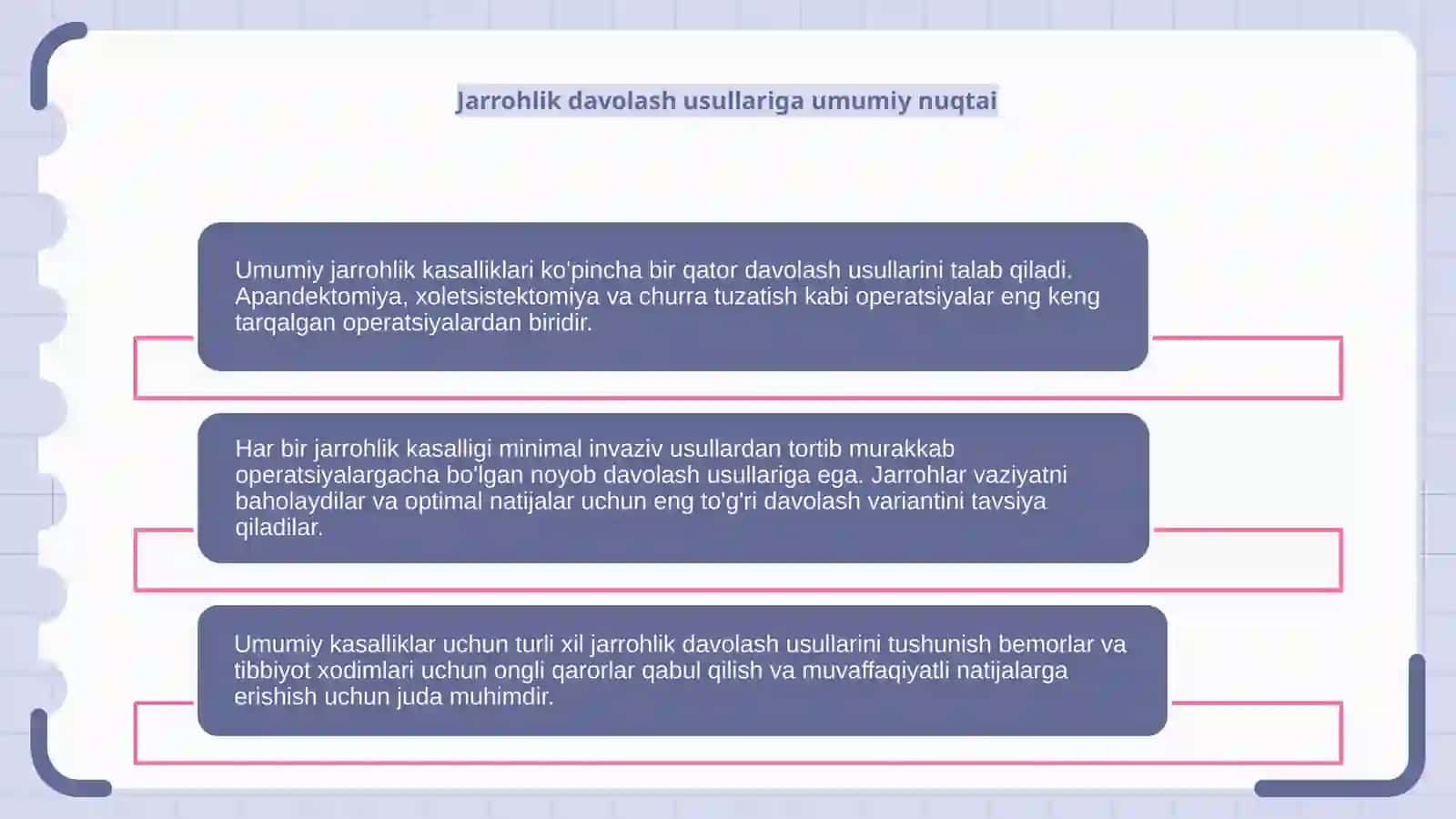 Umumiy jarrohlik kasalliklari va uning davosi 4