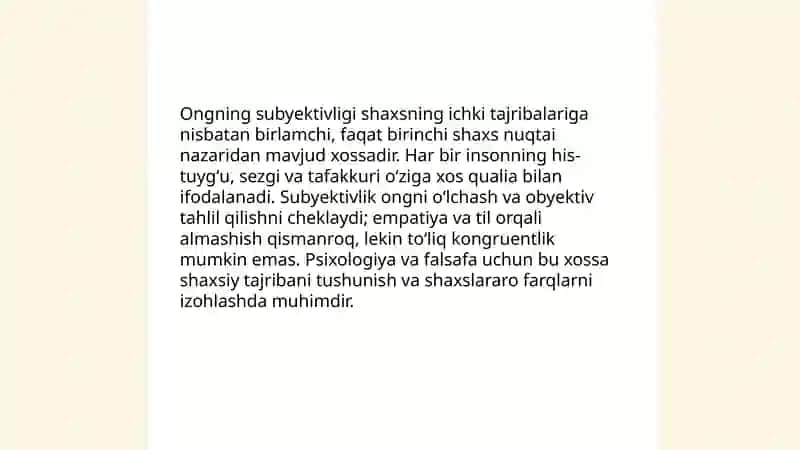 Ong haqida tushuncha va uning xossalari 4