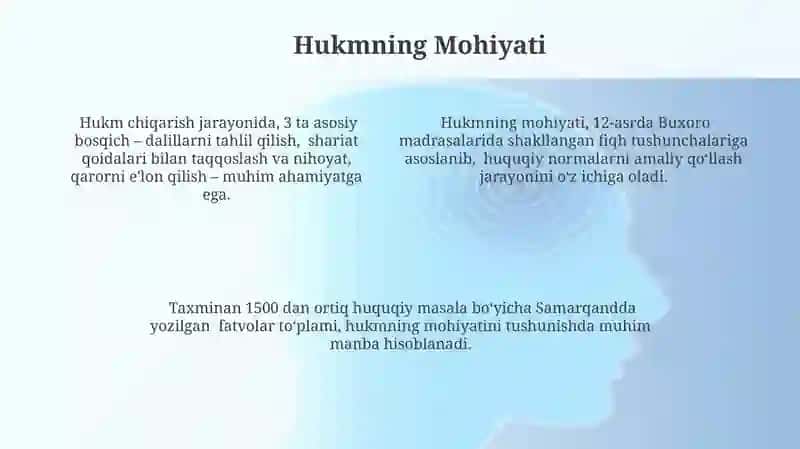 Mulohaza (hukm) 4