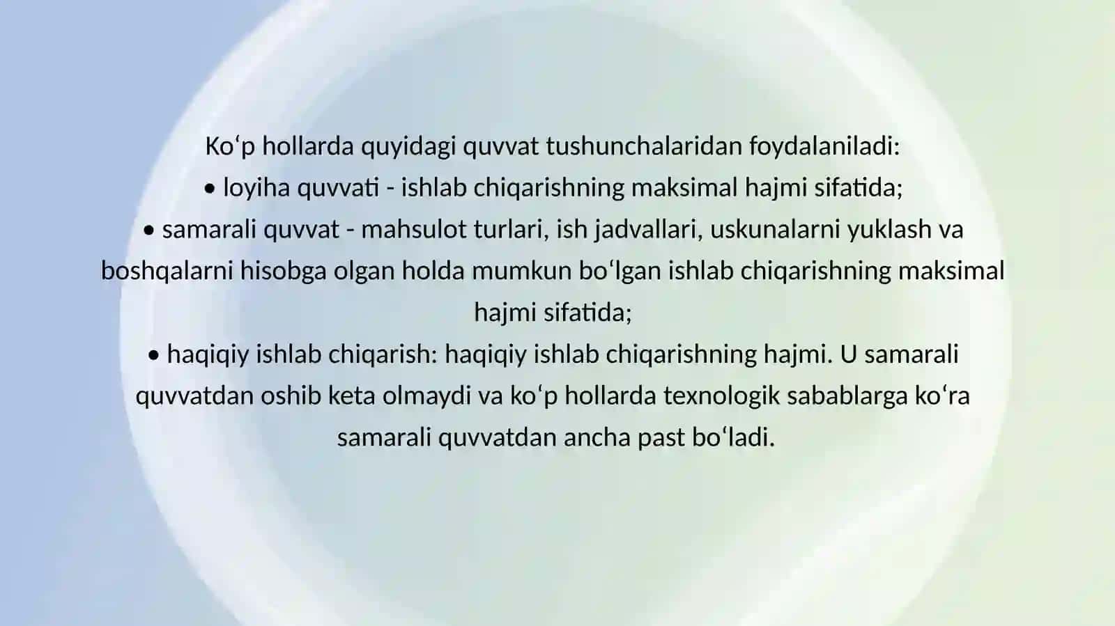 KORXONA QUVVATINI BOSHQARISH 4