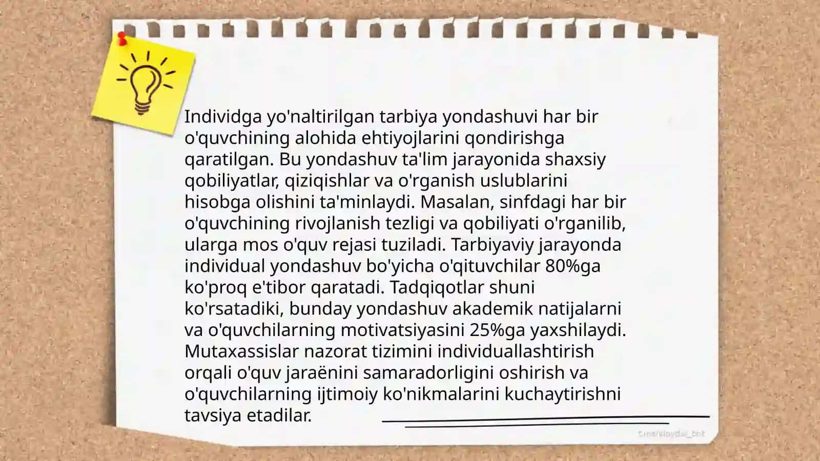 Tarbiya diagnostikasi jarayonida pedagogik faoliyat mazmuni 4