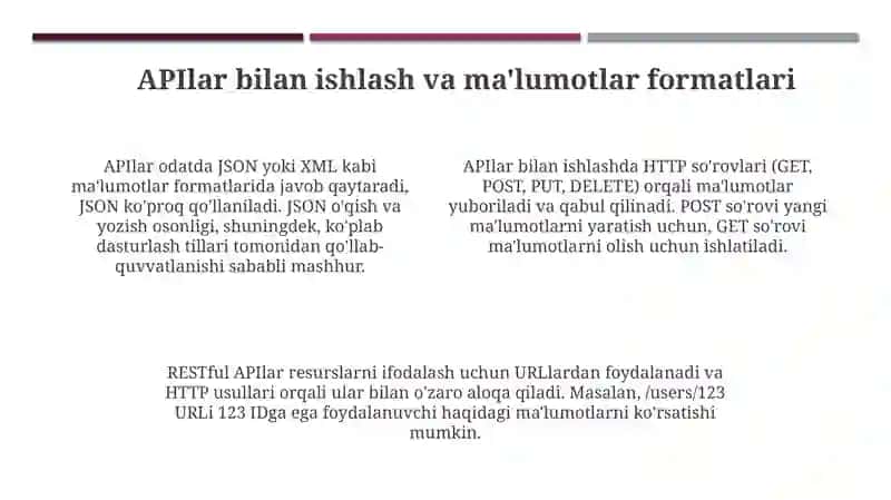 Internet xizmatlari asoslari va protokollari 4