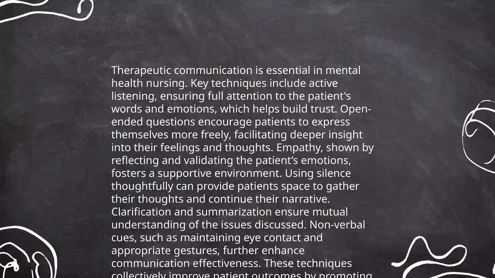 Mental health nursing 4