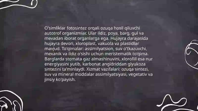 Tabiiy fan nimani o'rganadi 4