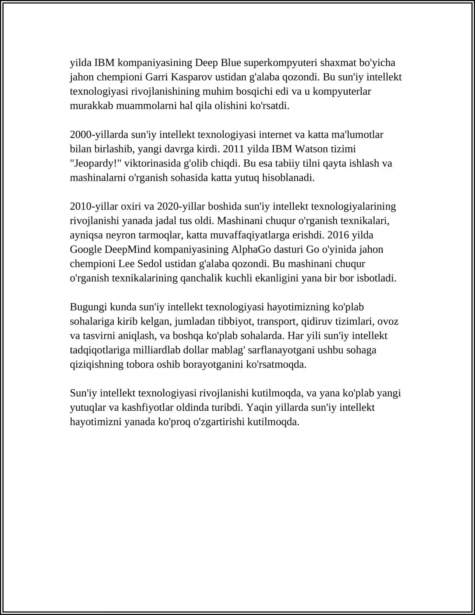 SUN'IY INTELLEKT VA INSON 4