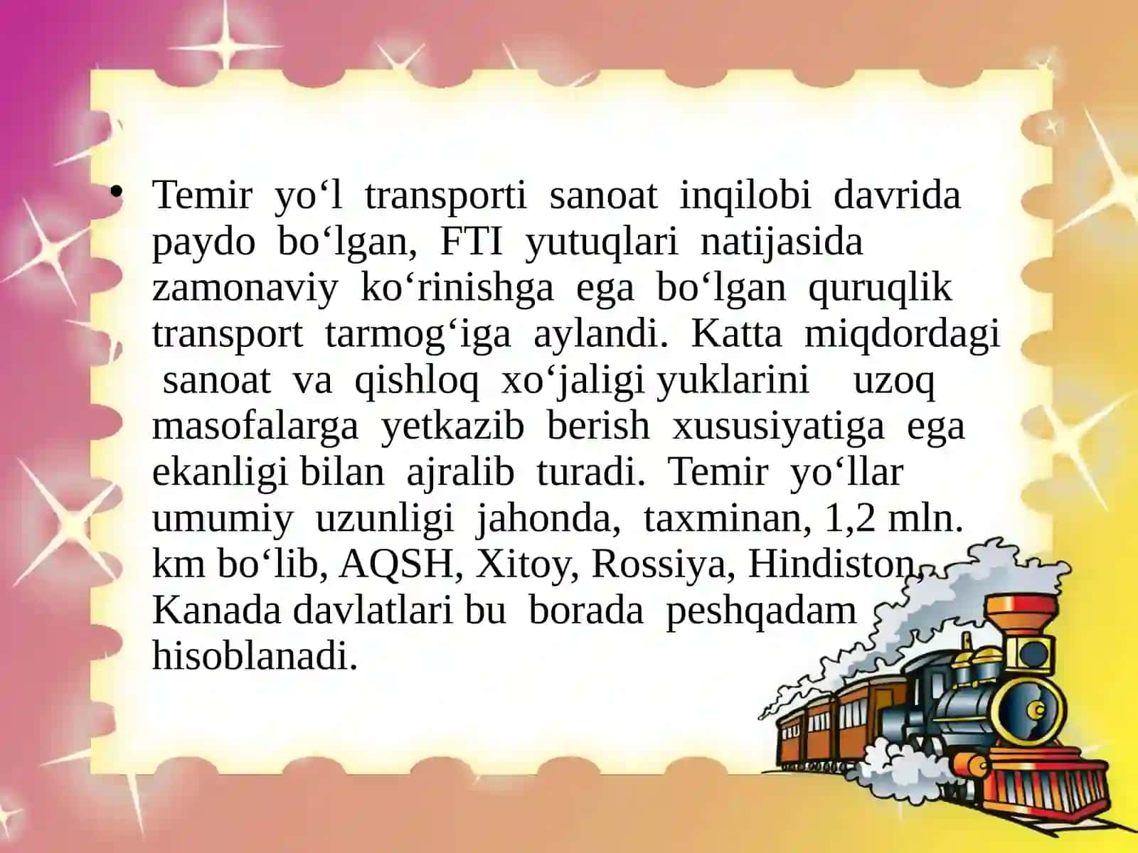 Jahon transporti geografiyasi 4