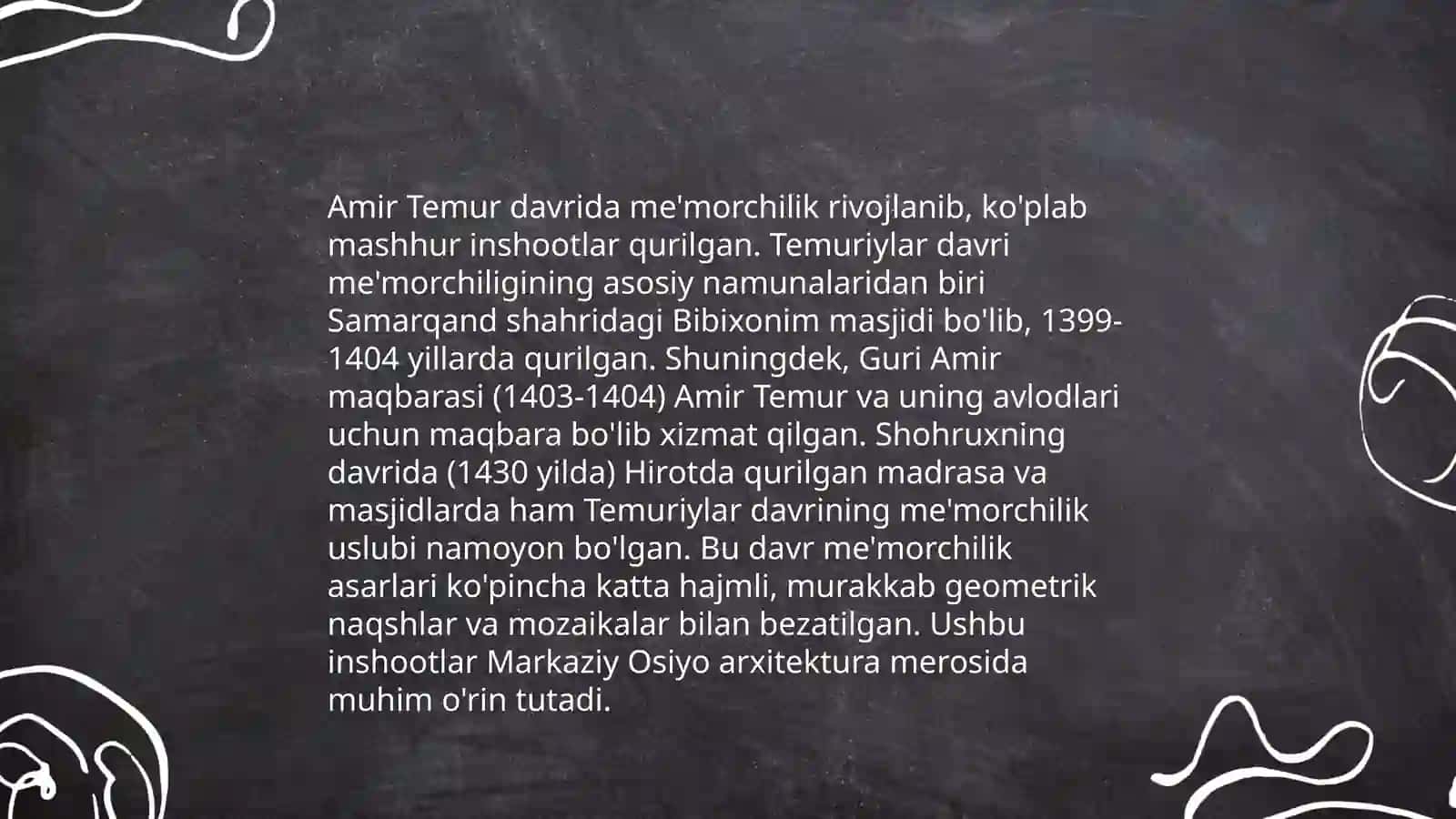 O'zbekistonning madaniy merosi 4